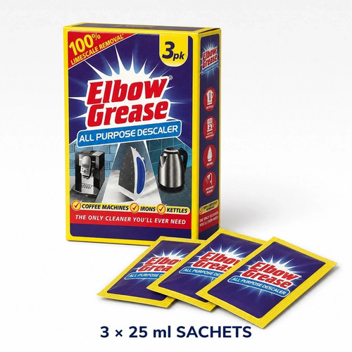 Elbow grease descaler sachet - grease,